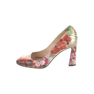 Gucci Blooms Leather Pumps | Size7.5/37.5 | Floral Pump | Made in Italy